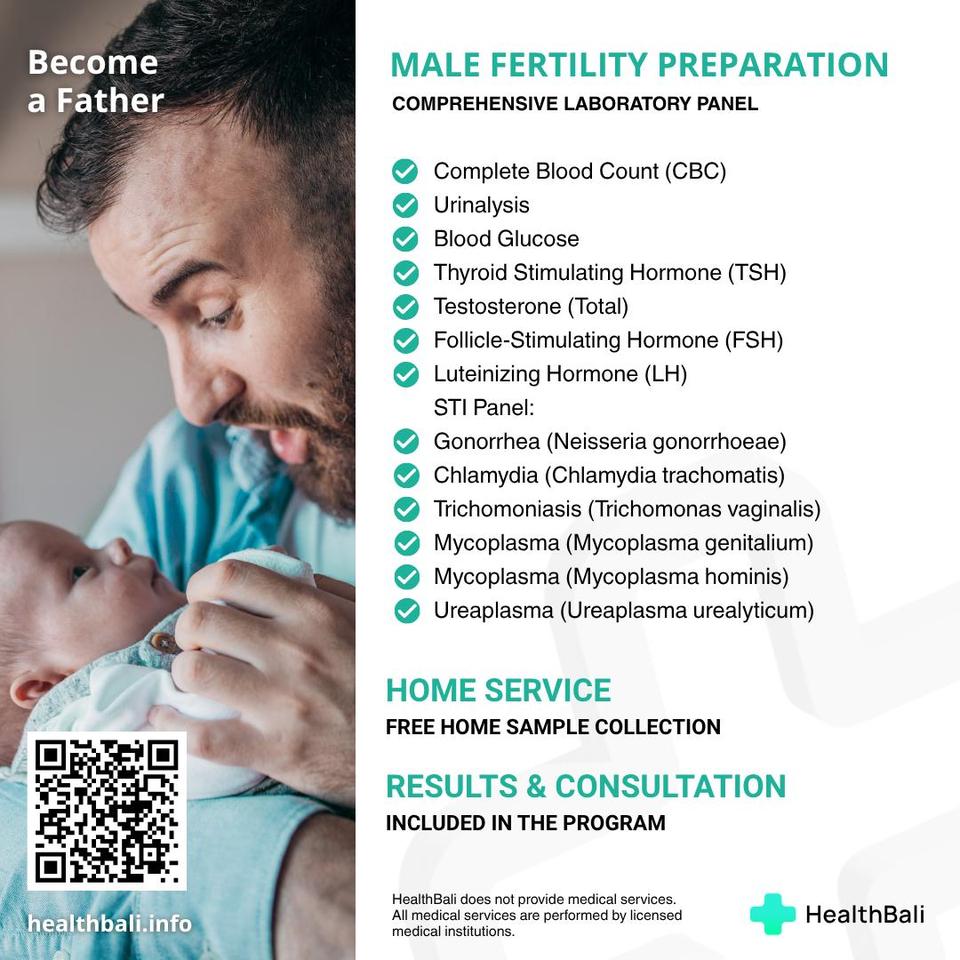 Family Planning Check - Become a Father – What's included