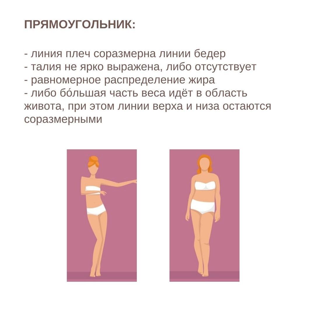 Original Rectangle Body Shape Training Guide preview in Russian