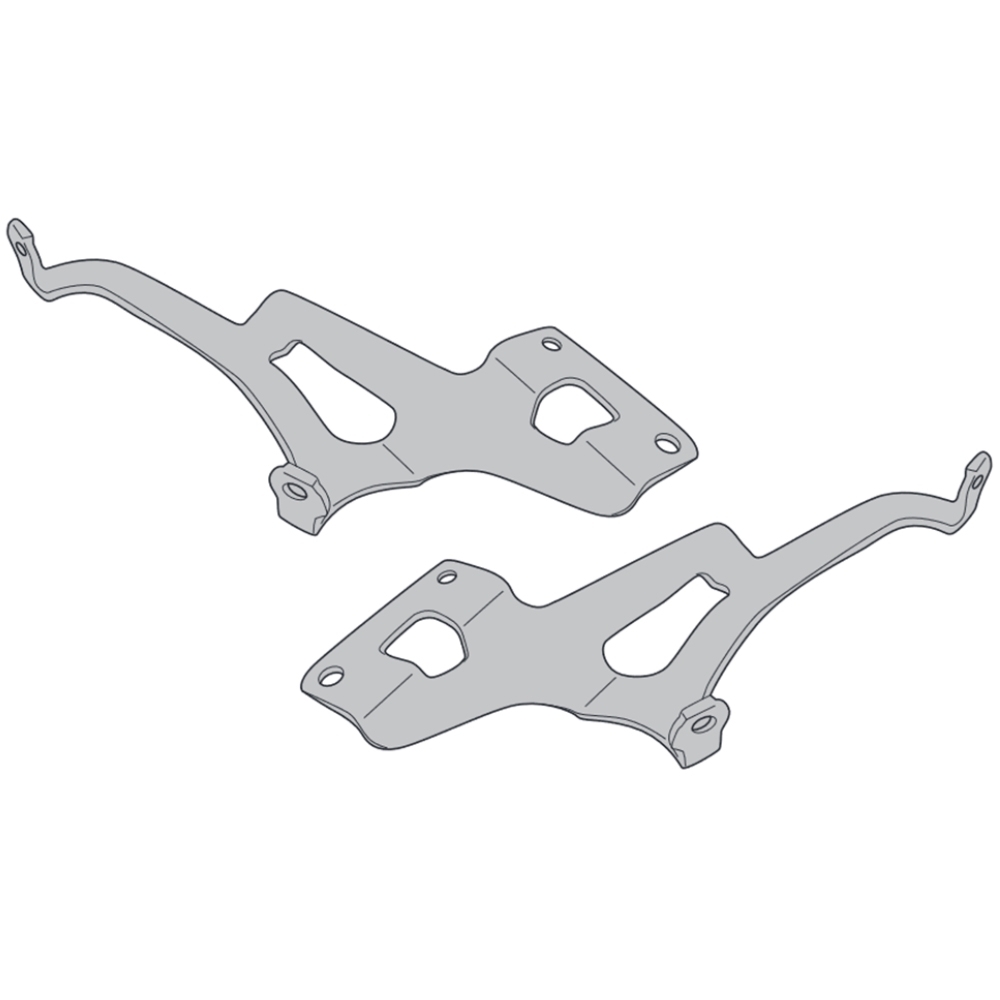 GIVI A9058A крепление ветрового стекла на Royal Enfield SUPER METEOR ...