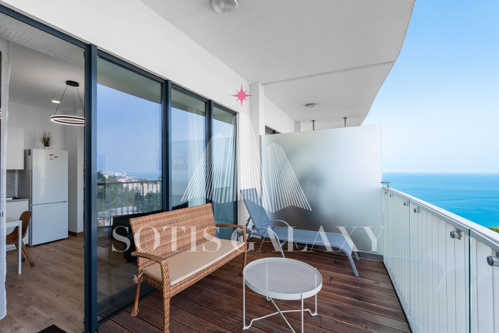 Студия с видом на море 45 м² Актёр Гэлакси Сочи аренда