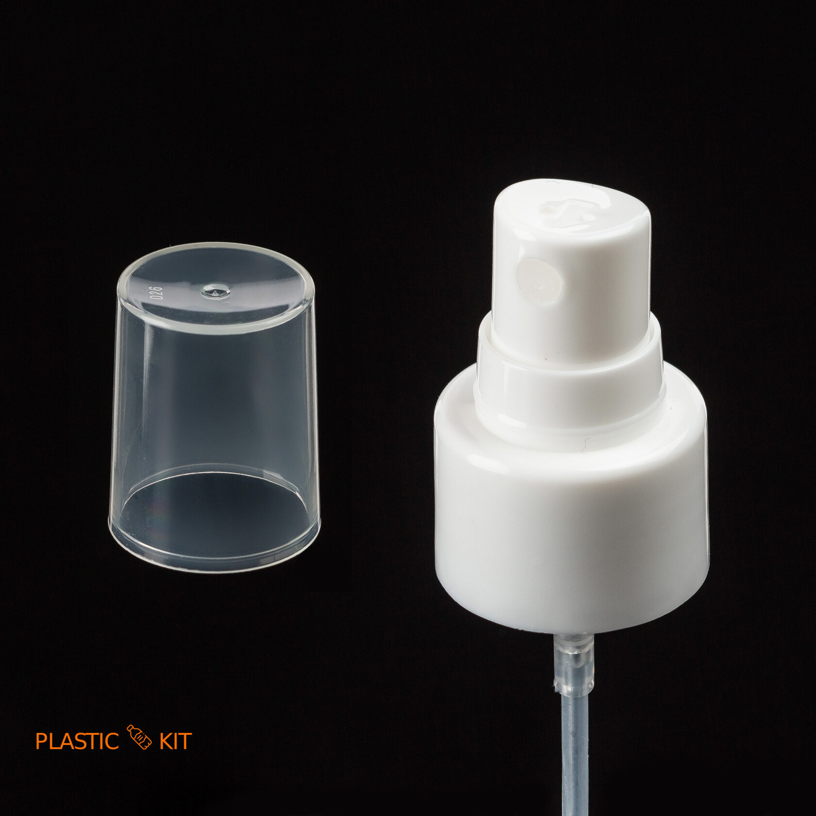 Кнопочный распылитель 24/410 белый гладкий купить оптом