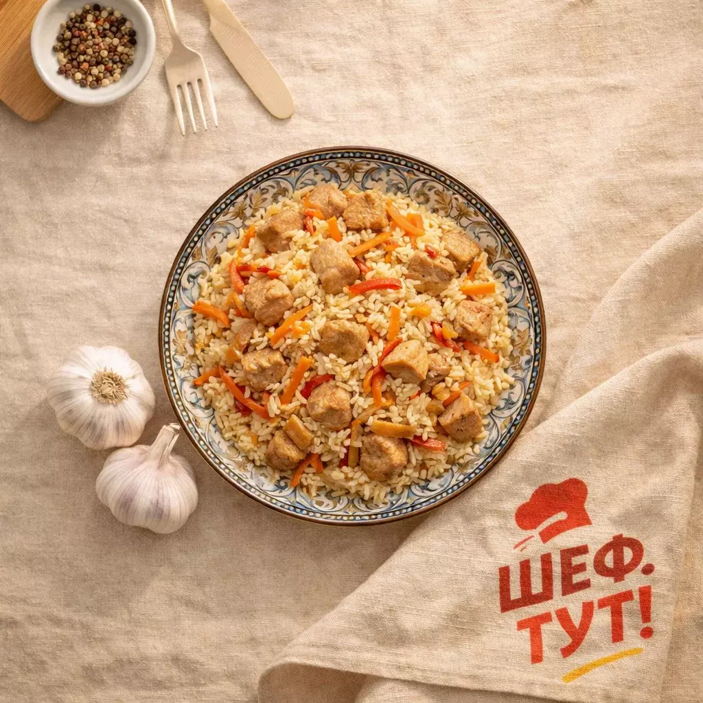 Плов с курицей