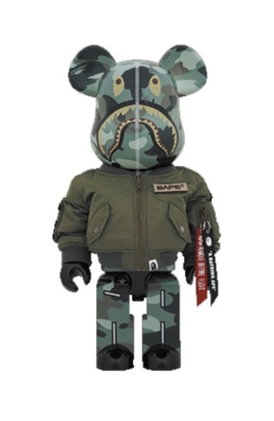 Bape bearbrick store 1000