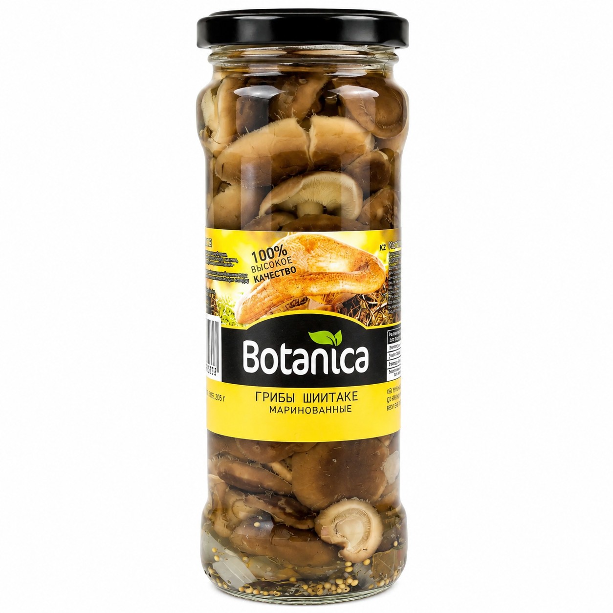 Грибы маринованные шиитаке (консерв.) (Botanica) 370мл