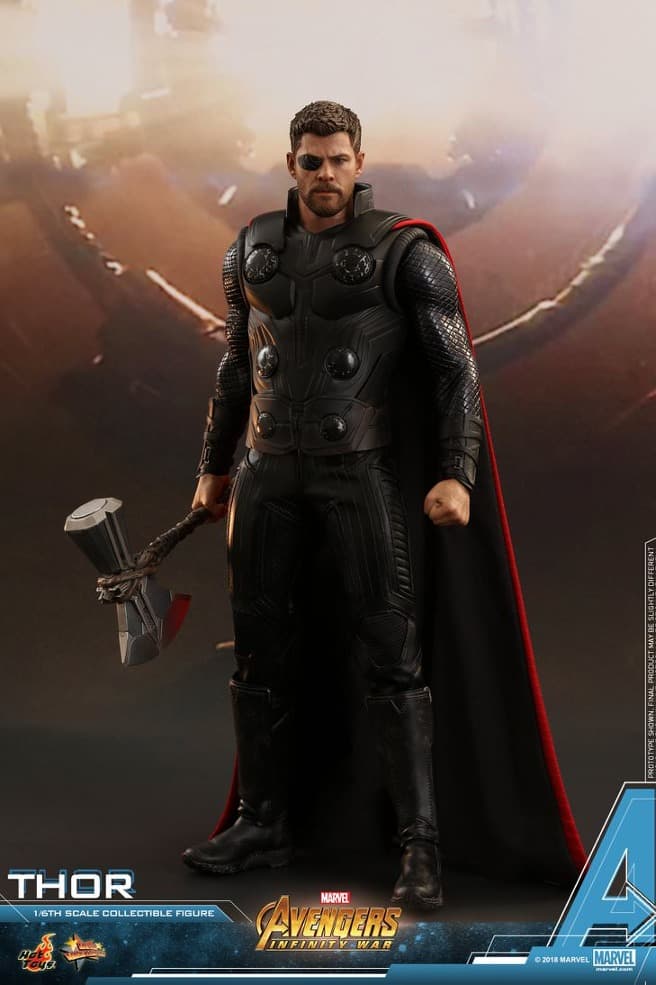 Infinity war thor hot toys discount