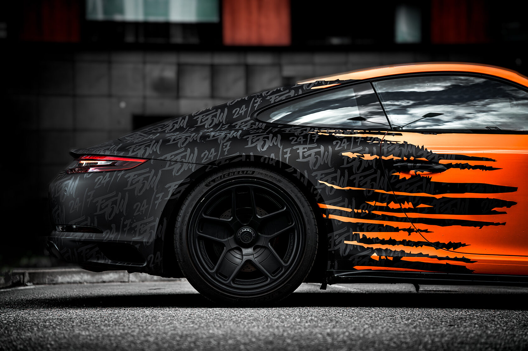 Porsche 911 — авторская графика, фото 5 проекта Monster Garage
