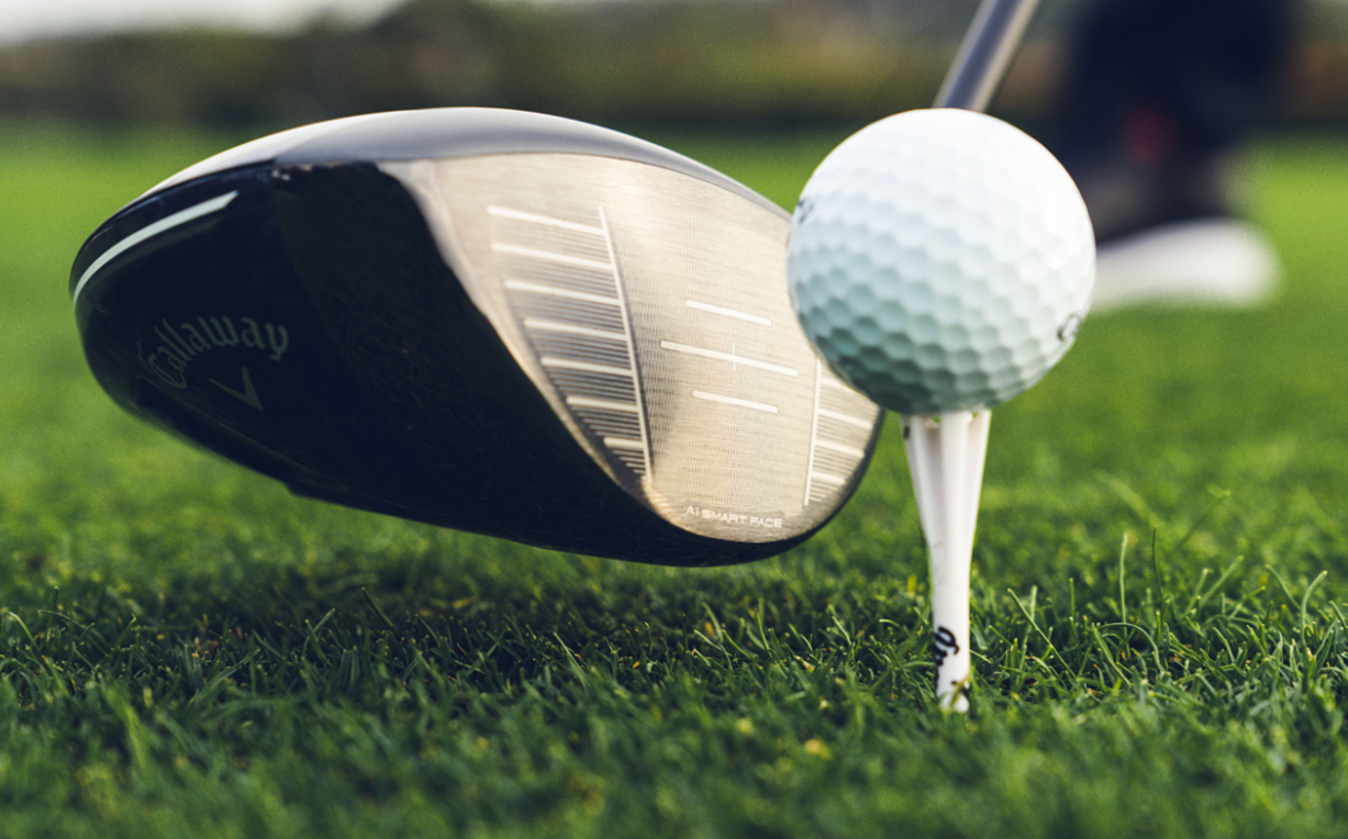 Бьющая поверхность Callaway Paradym Ai Smoke Triple Diamond