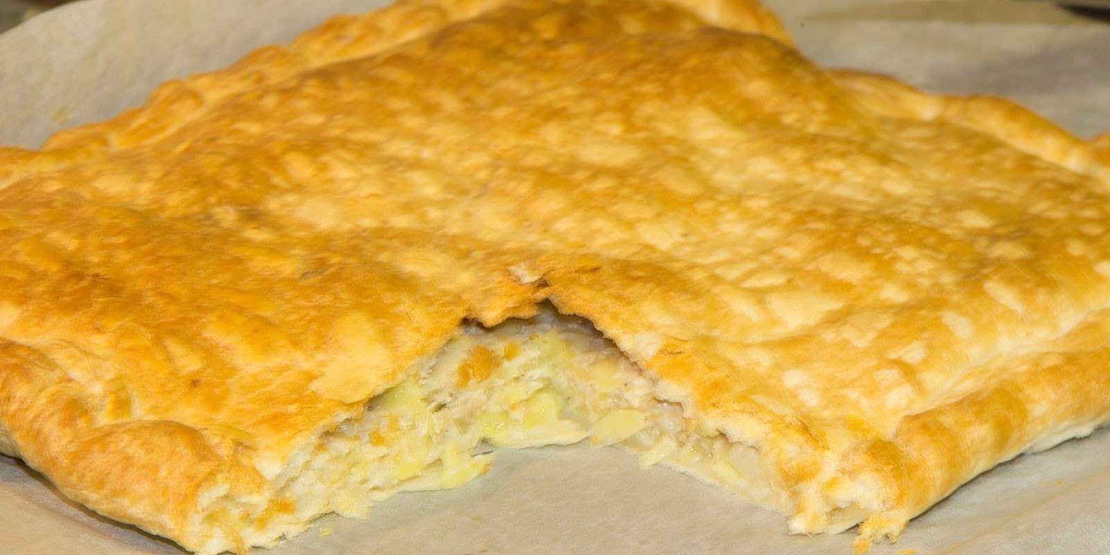 Пирог с картофелем