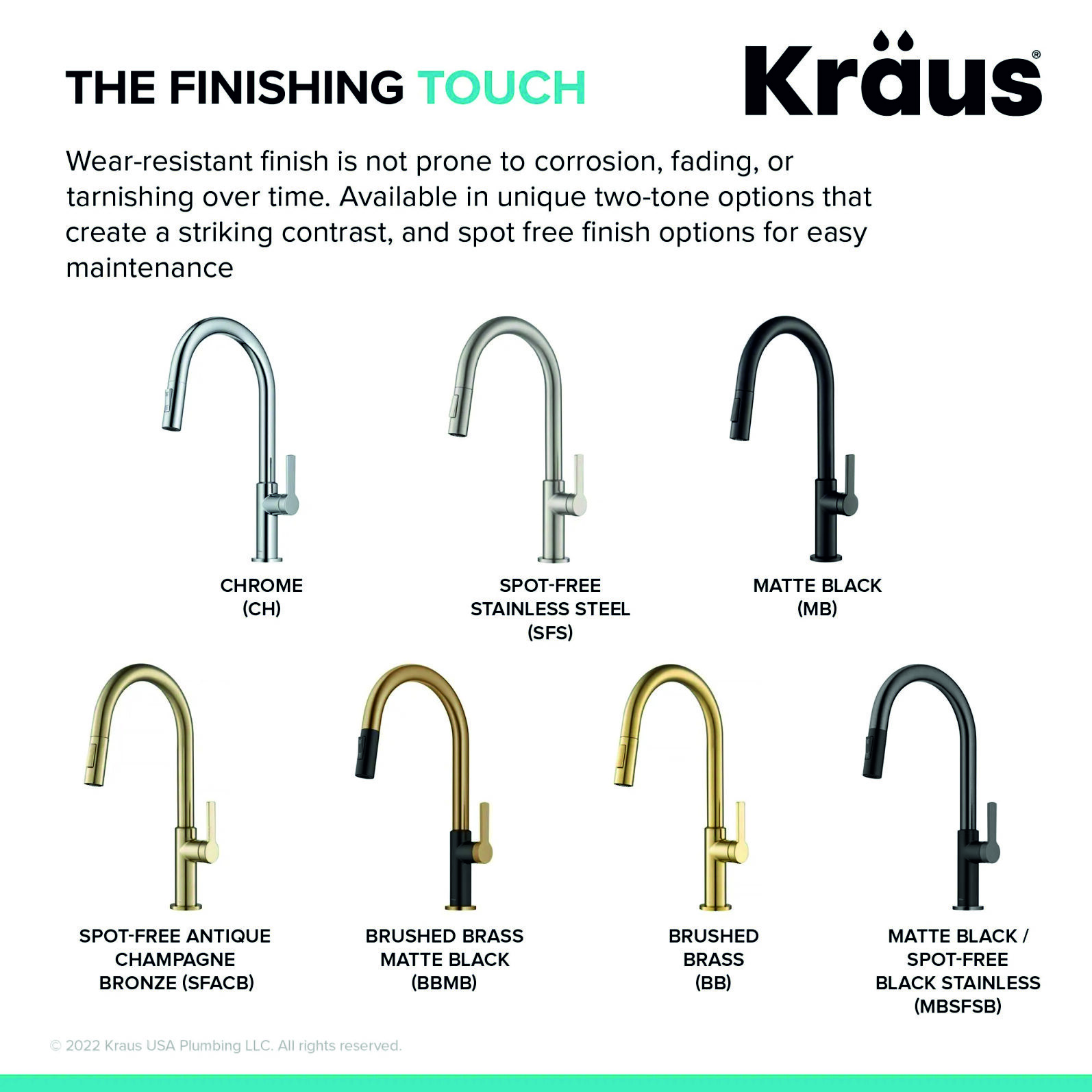 Кухонний змішувач Kraus KPF-2820MBSFSB - изображение 3