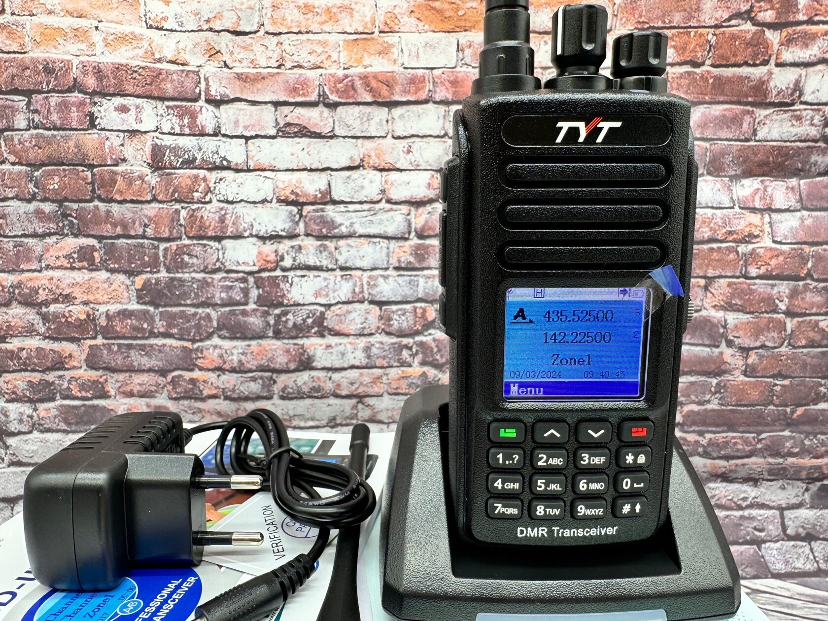 Рация цифровая tyt md uv390 dmr