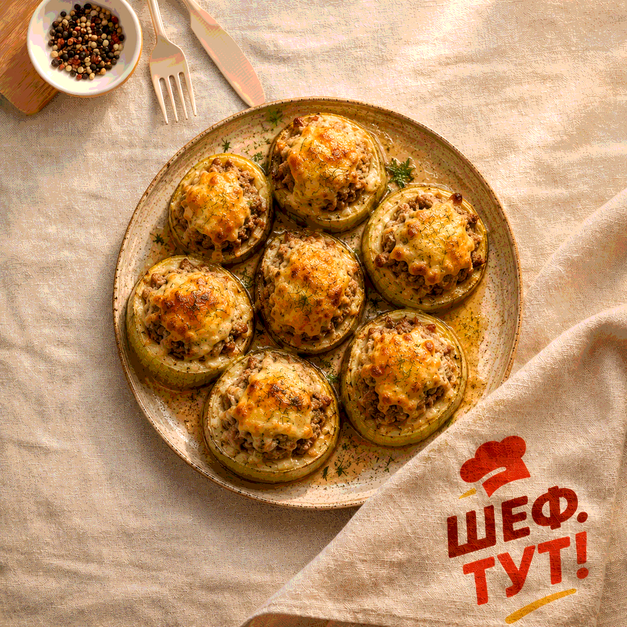 Фаршированные кабачки