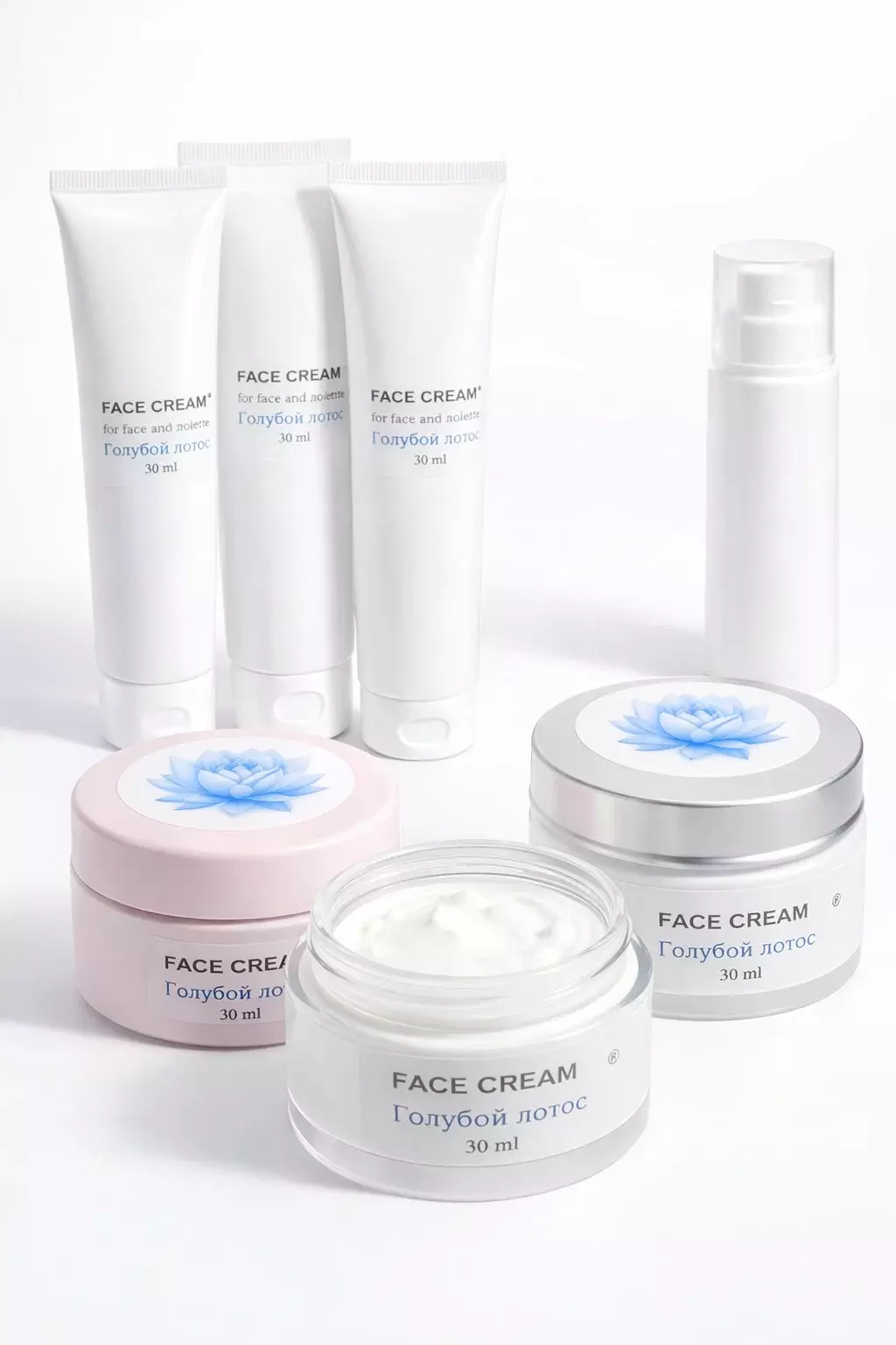 Крем для лица ЗВ Голубой лотос