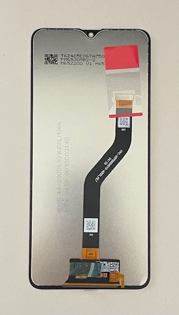 Дисплей с тачскрином Samsung (Самсунг) A20S / A207 (сервисный 100% оригинал) (черный) без рамки
