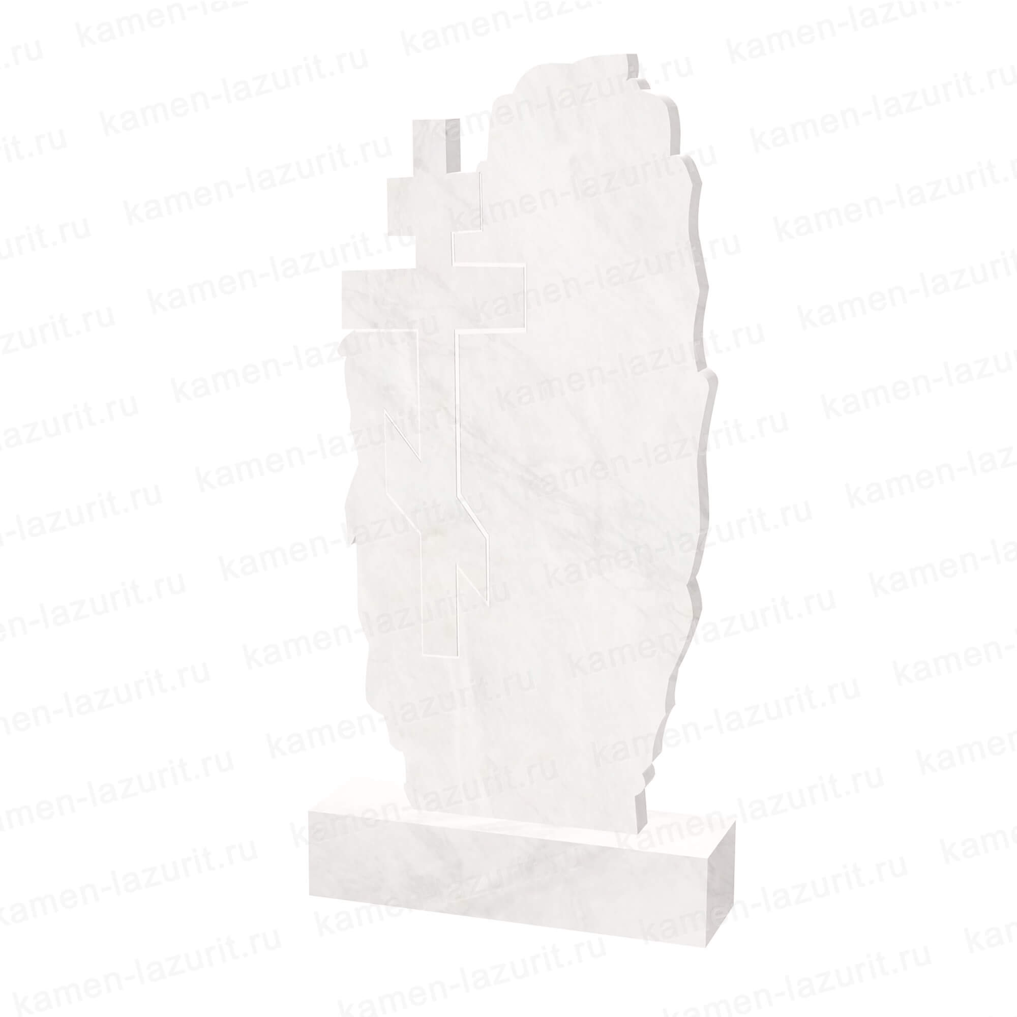 Мраморный памятник на могилу