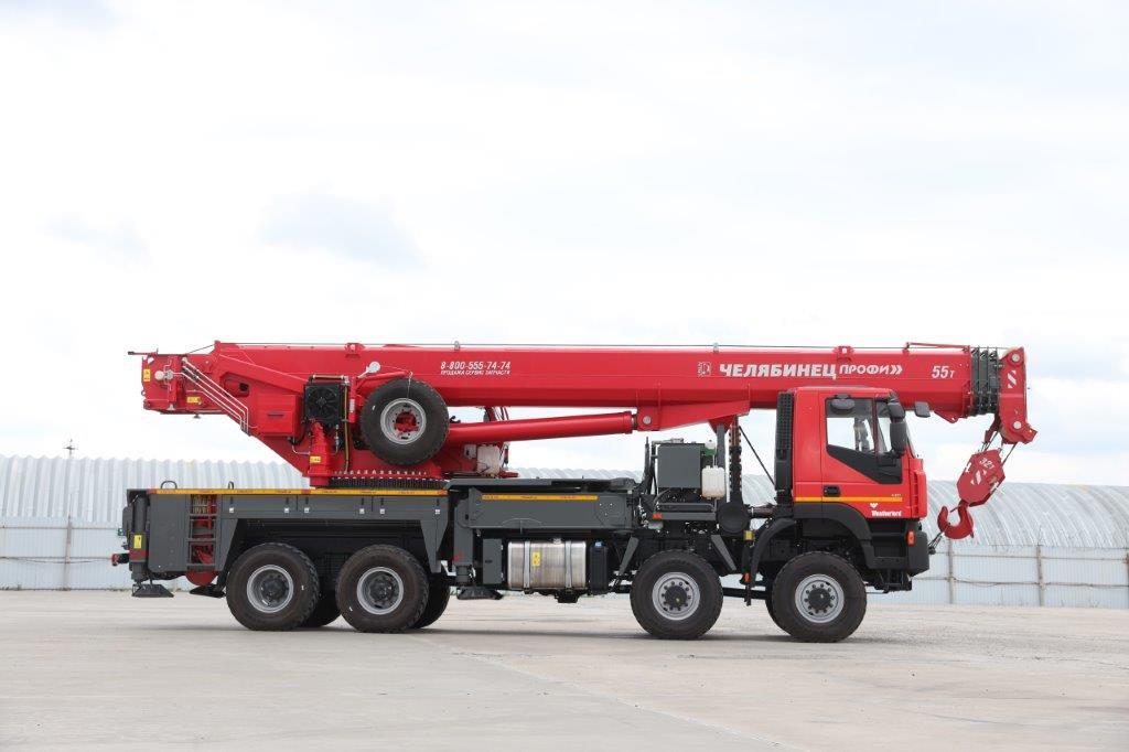 Автокран КС-65760 на шасси 8х8 АМТ 732900