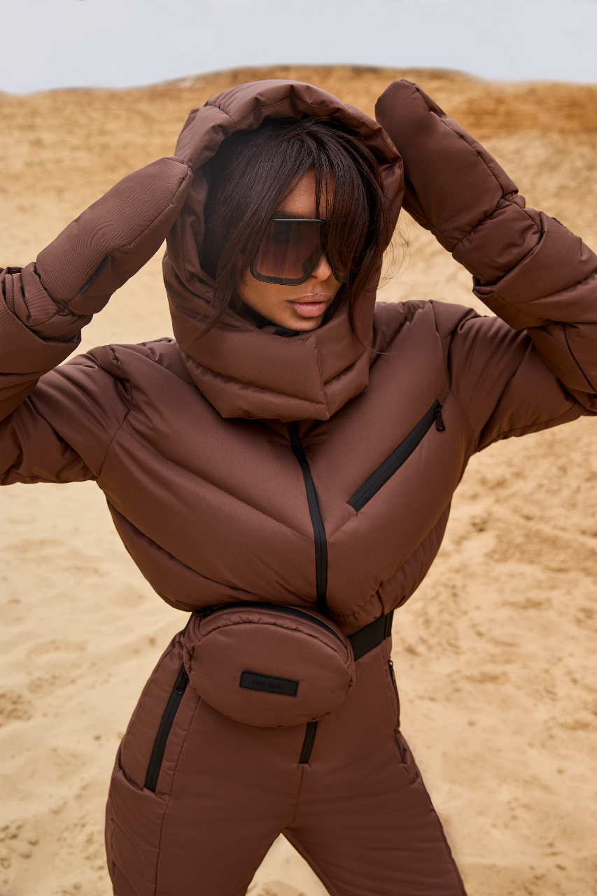 Комбинезон Miss Lollipop Dark Chocolate — стиль в движении