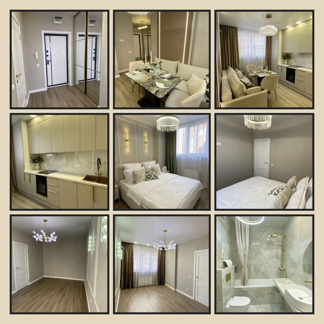 3-комнатная квартира, 48 м², ЖК Грани · Западный Обход