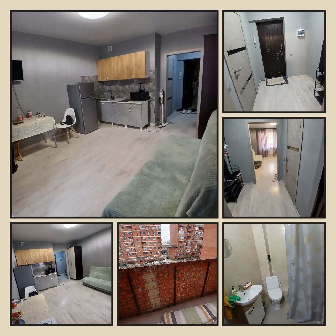 Студия, 26 м², Музыкальный