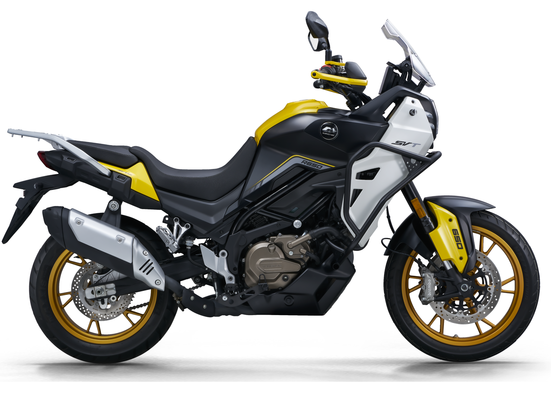 QJMOTOR SVT 650, желтый