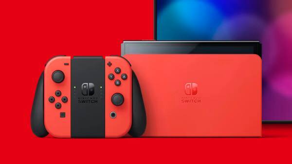 Nintendo Switch OLED Mario Red купить | ikstrade store
