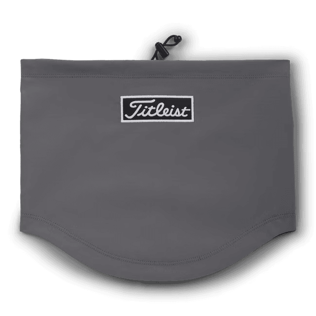 TITLEIST PERFORMANCE NECK WARMER CHARCOAL/WHITE