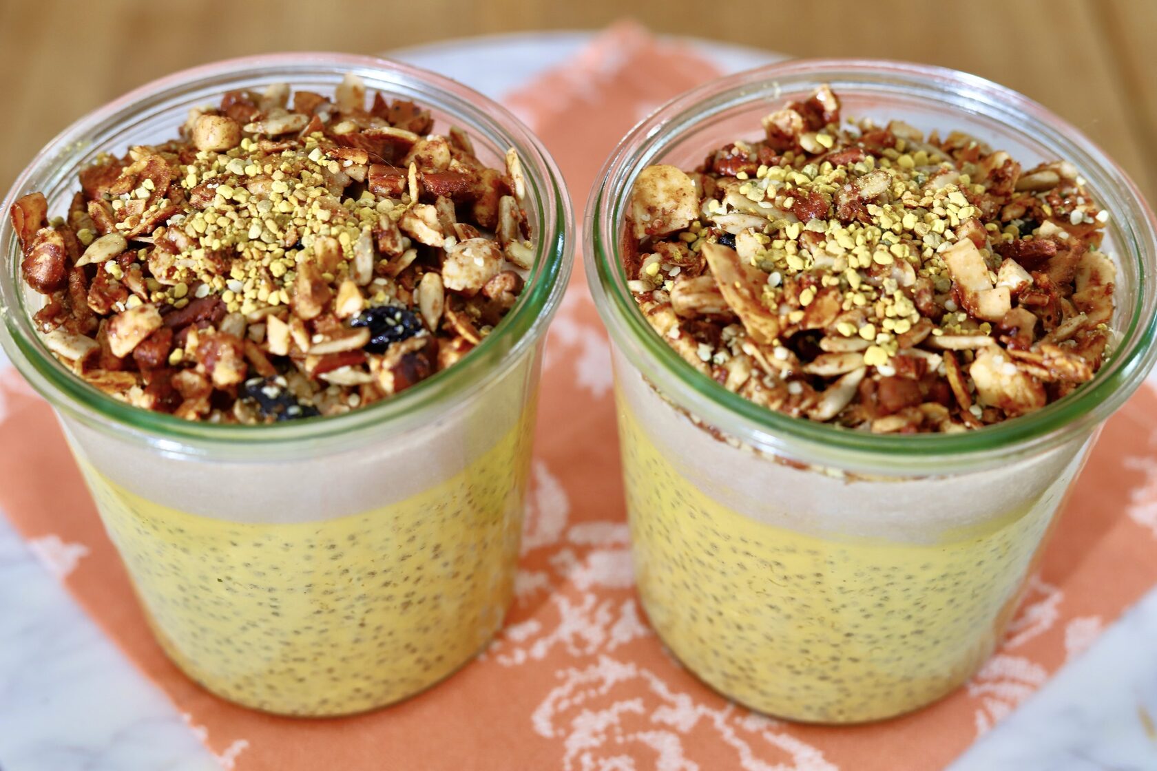Carrot Cake Chia Pudding