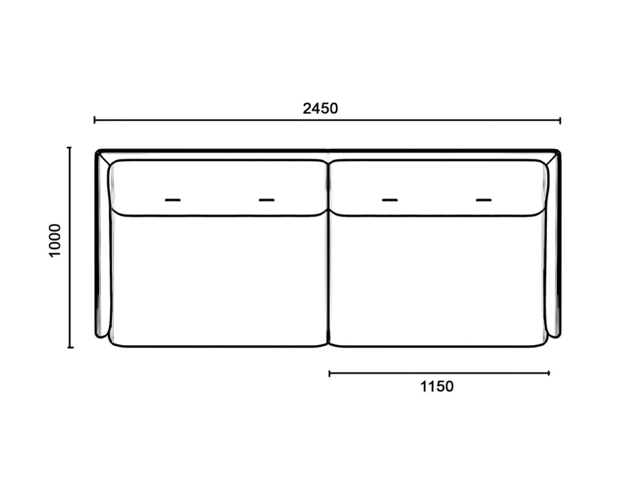 Диван BLONE — фото 5