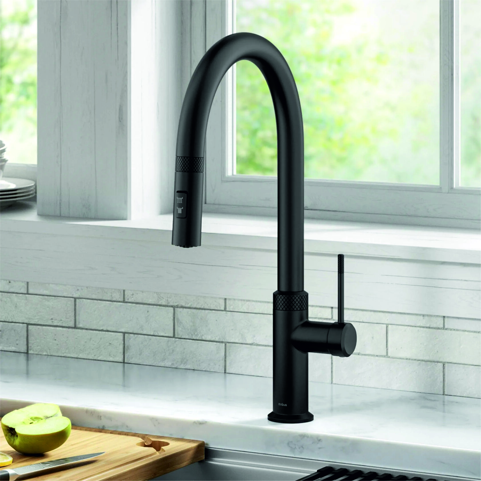 Кухонный смеситель Kraus KPF-2654MB - изображение 7