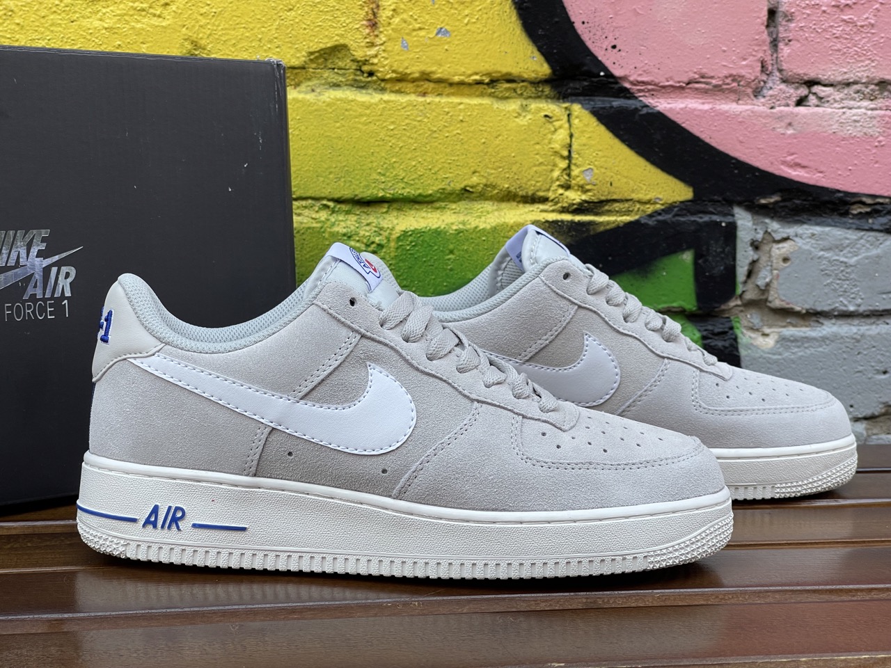 Nike Air Force 1 Suede Light Grey