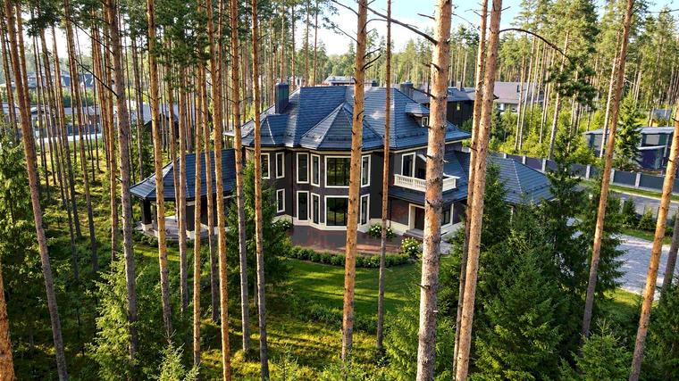 Построенный дом в классическом стиле в Репино-парке — Премиум Хаус