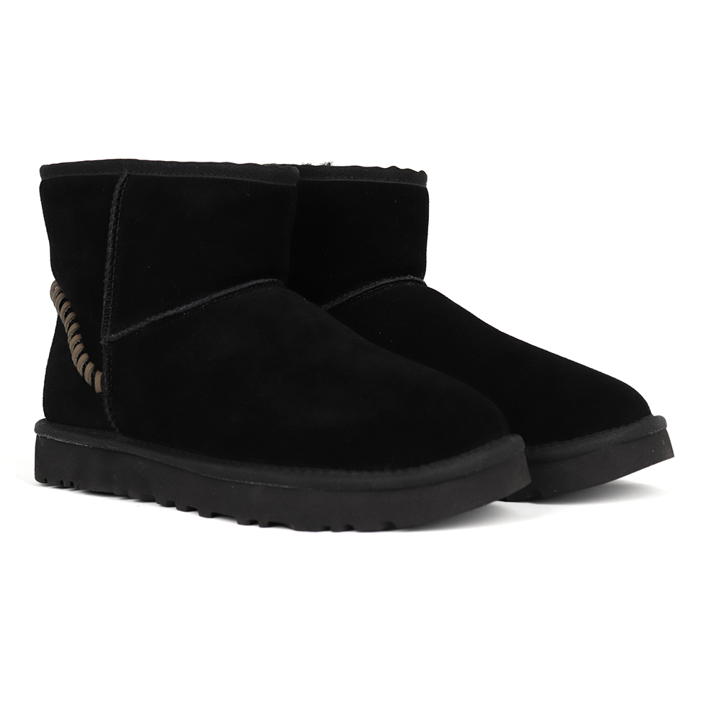 Мужские Classic II Mini Deco Suede Boot Чёрный — фото 2
