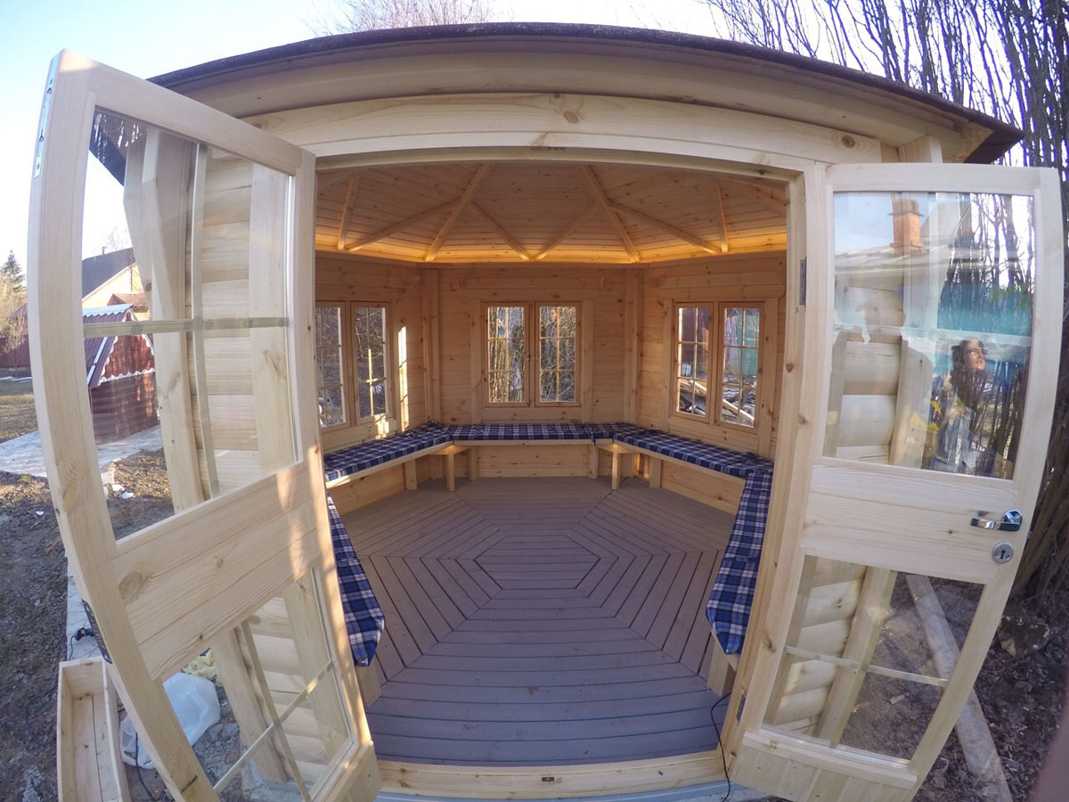 Садовая беседка 9 метров: Купить беседку садовую 9м2 в Москве | КотаХаус