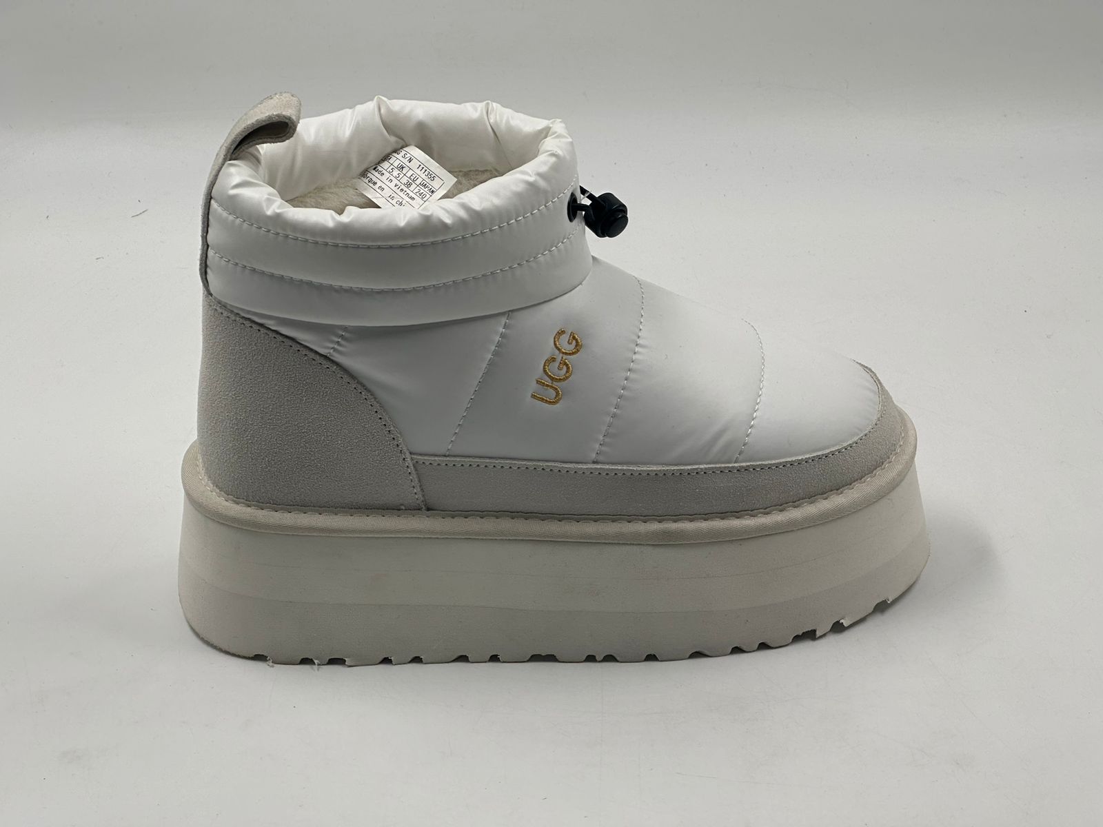 UGG Womens OBBA Platform Белый — фото 3
