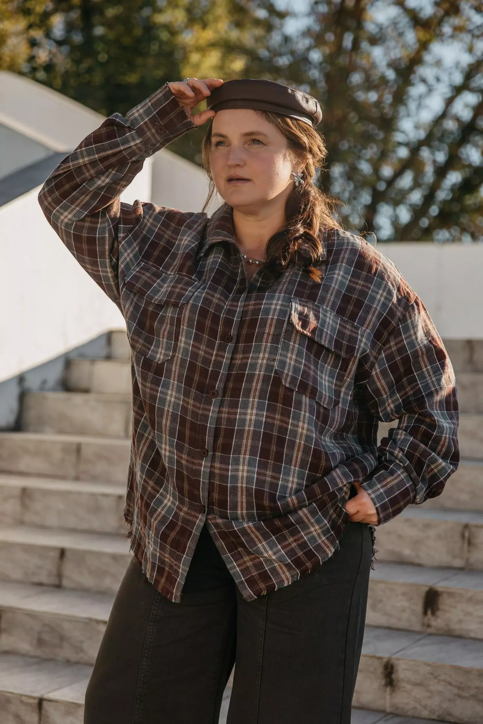 Рубашка «Клеточка» из фланели