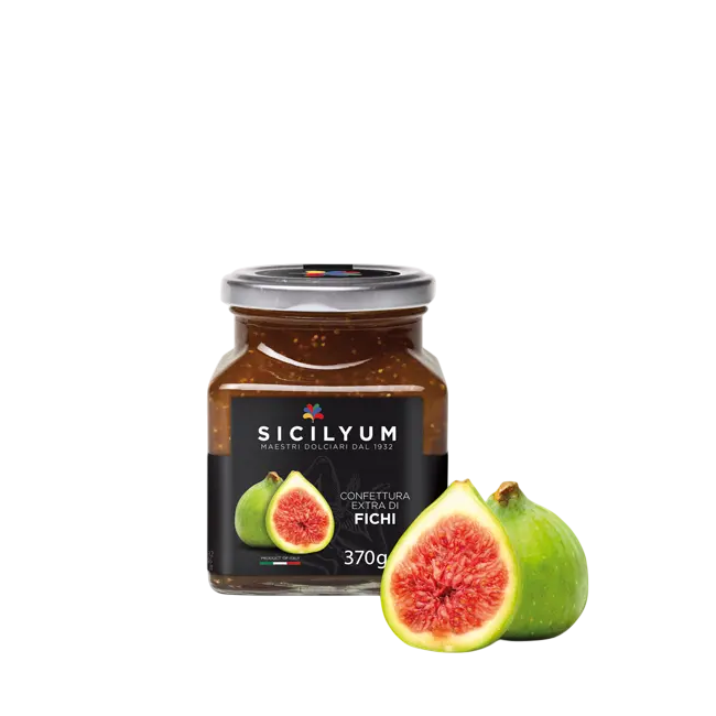 Конфитюр из инжира Sicilyum 370 г, Confettura extra di fichi 370 g