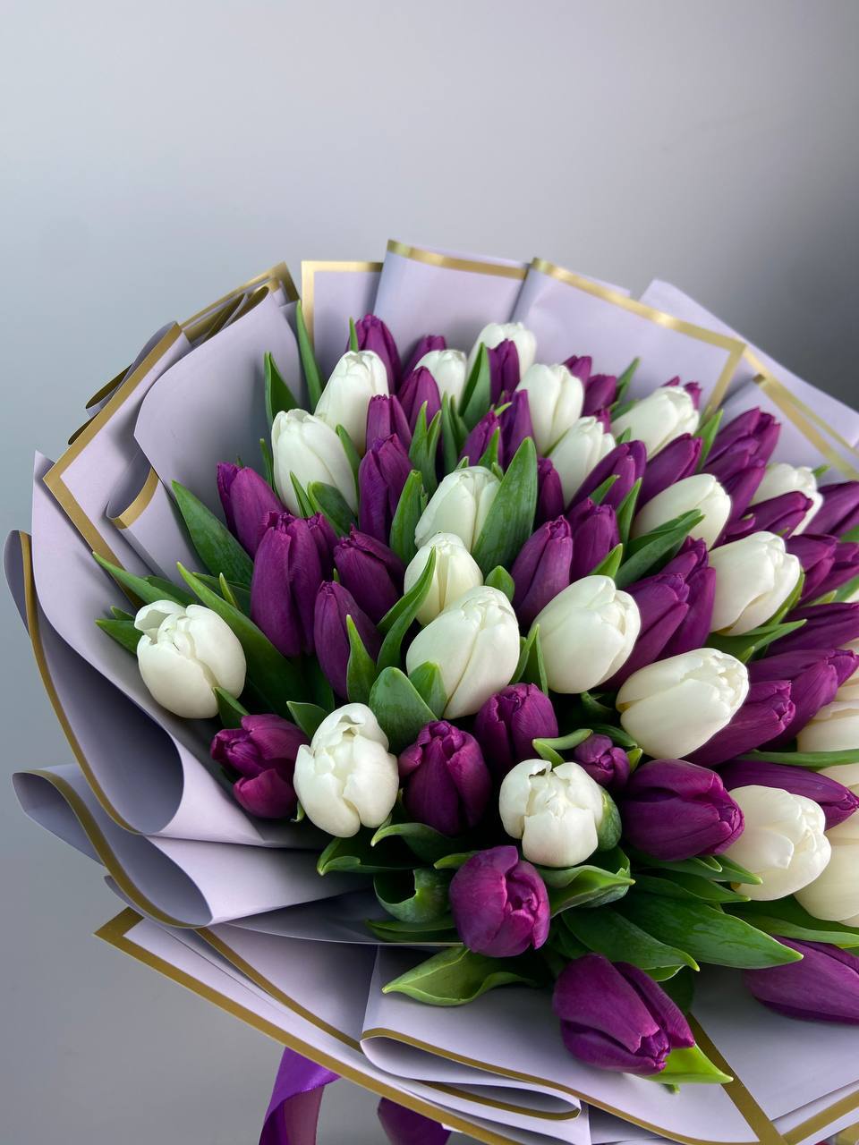Купить букет из тюльпанов "Восторг" в Калининграде Amelia Flowers