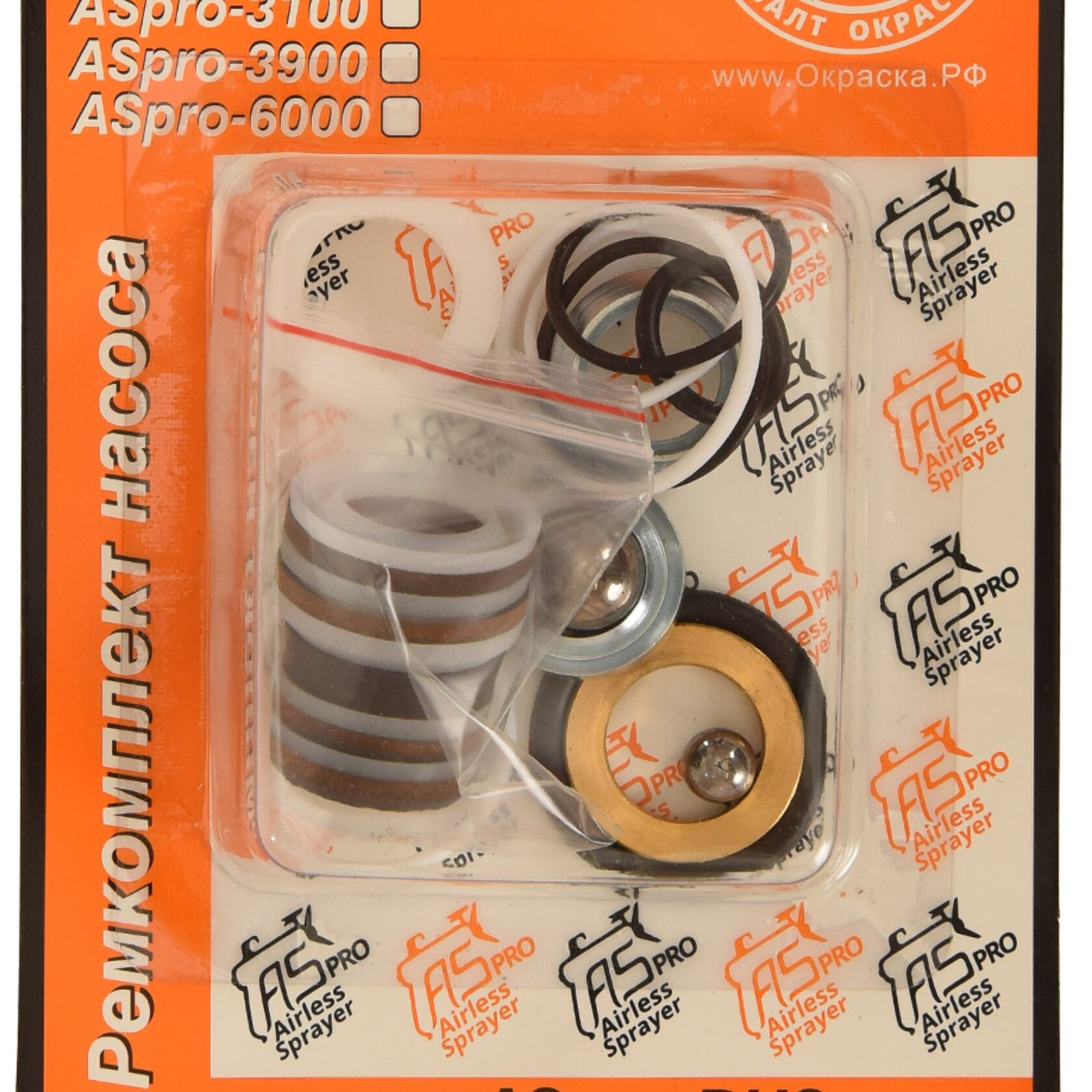 Ремкомплект окрасочного аппарата Aspro 2100 E/M купить в Дока Центр