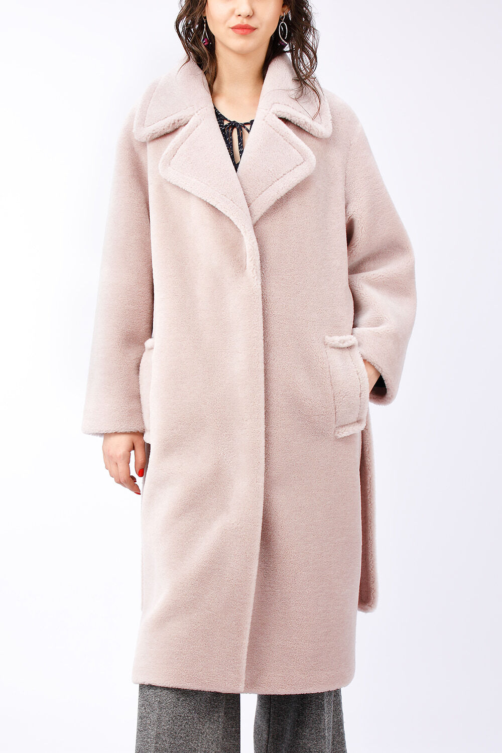 пальто премиум класса. экомех из овечьей шерсти. стильное пальто. пальто женское meldes. кашемировое пальто тренч 2022.