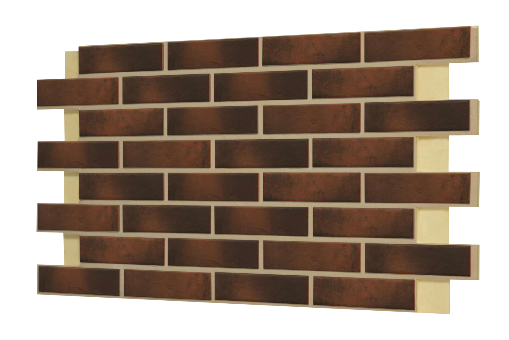 Фасадная термопанель ППУ Cerrad Retro Brick Chili 102,8 x 61,6 от ...