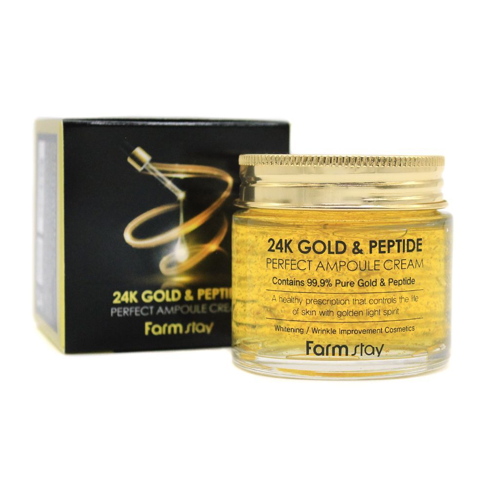 Farmstay 24k gold & peptide signature ampoule, 35ml. Gold peptide. Farmstay 24k gold & peptide perfect ampoule cream ампульный крем с золотом и пептидами, 80 мл. " [farmstay]  ампульная сыворотка 24k gold & peptide solution prime ampoule  250мл". Farmstay 24k gold & peptide perfect ampoule cream ампульный крем с золотом и пептидами, 80 мл.