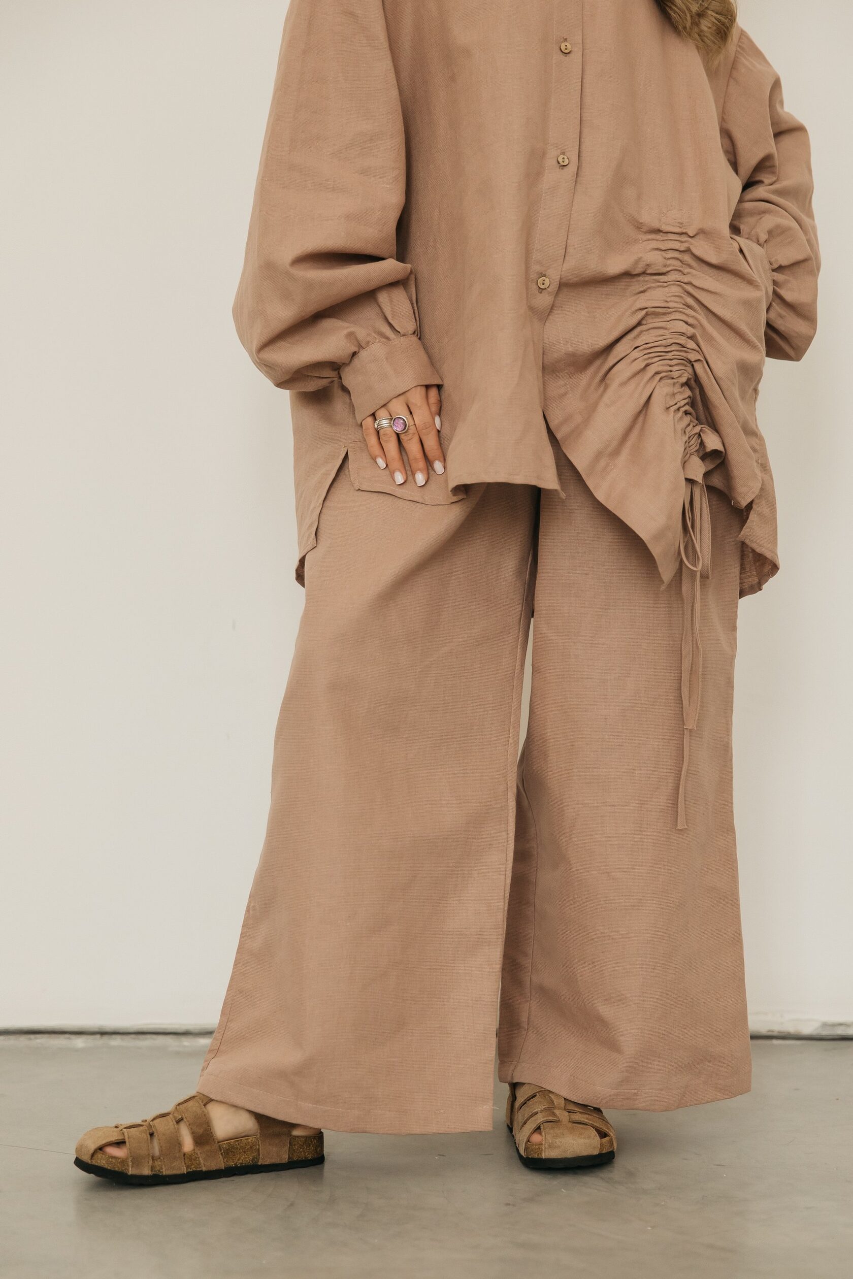 Брюки палаццо «Пташка»