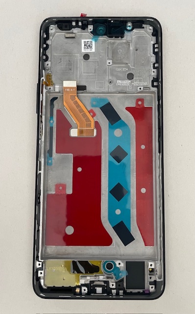 Дисплей с тачскрином Huawei Honor X9 100% ориг. В рамке БЕЗ АКБ черный