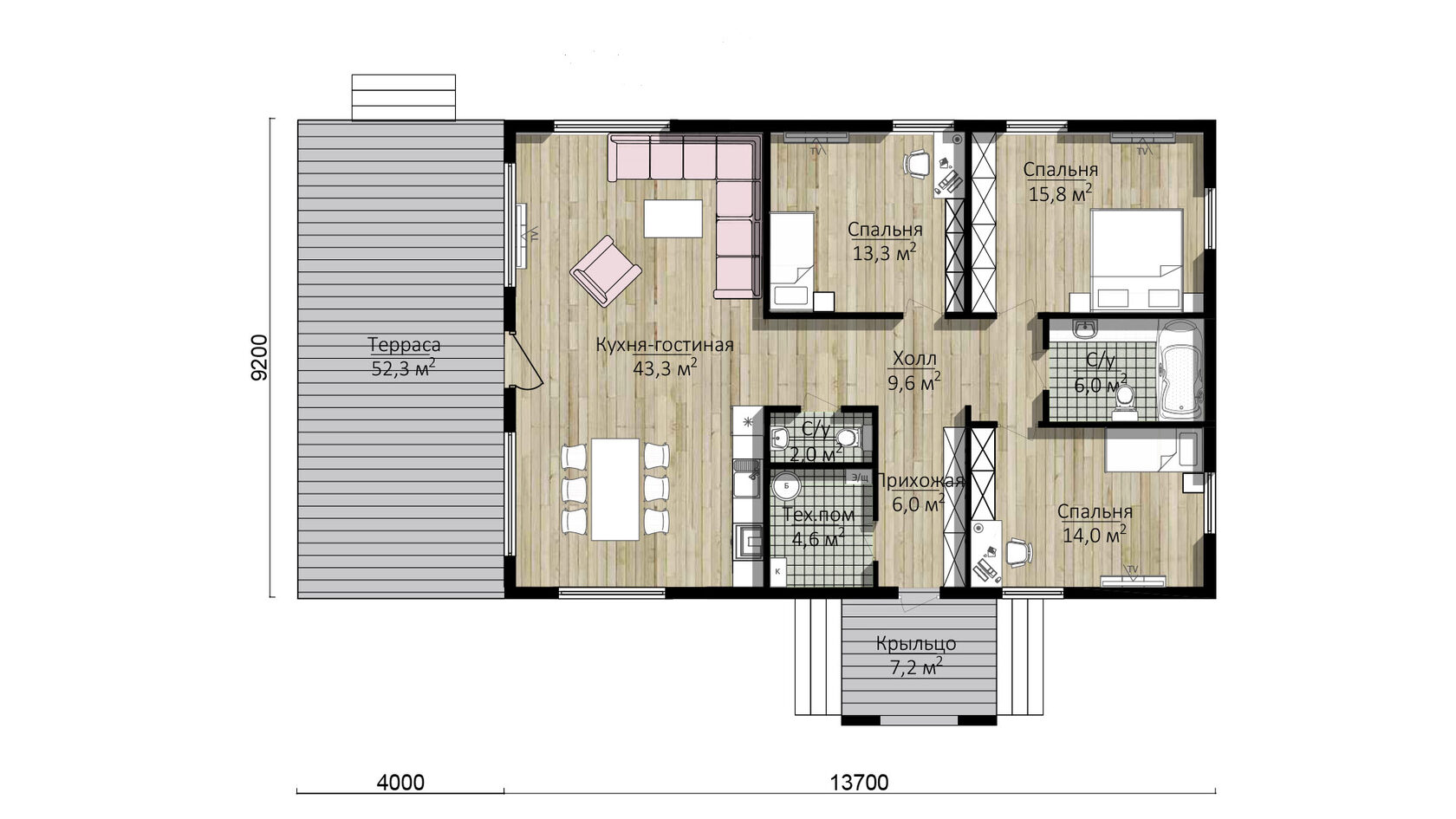 ПЛАНИРОВКА Б