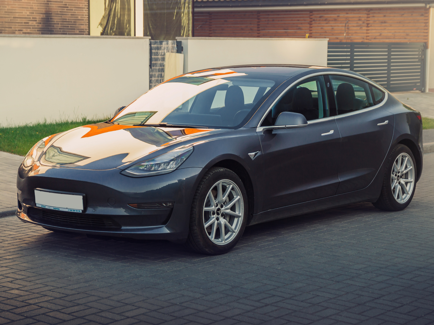 Tesla model 3 камуфляж