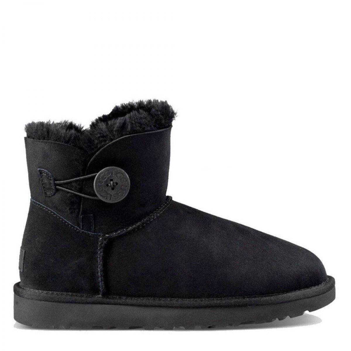 UGG Mini Bailey Button II Black - UGG
