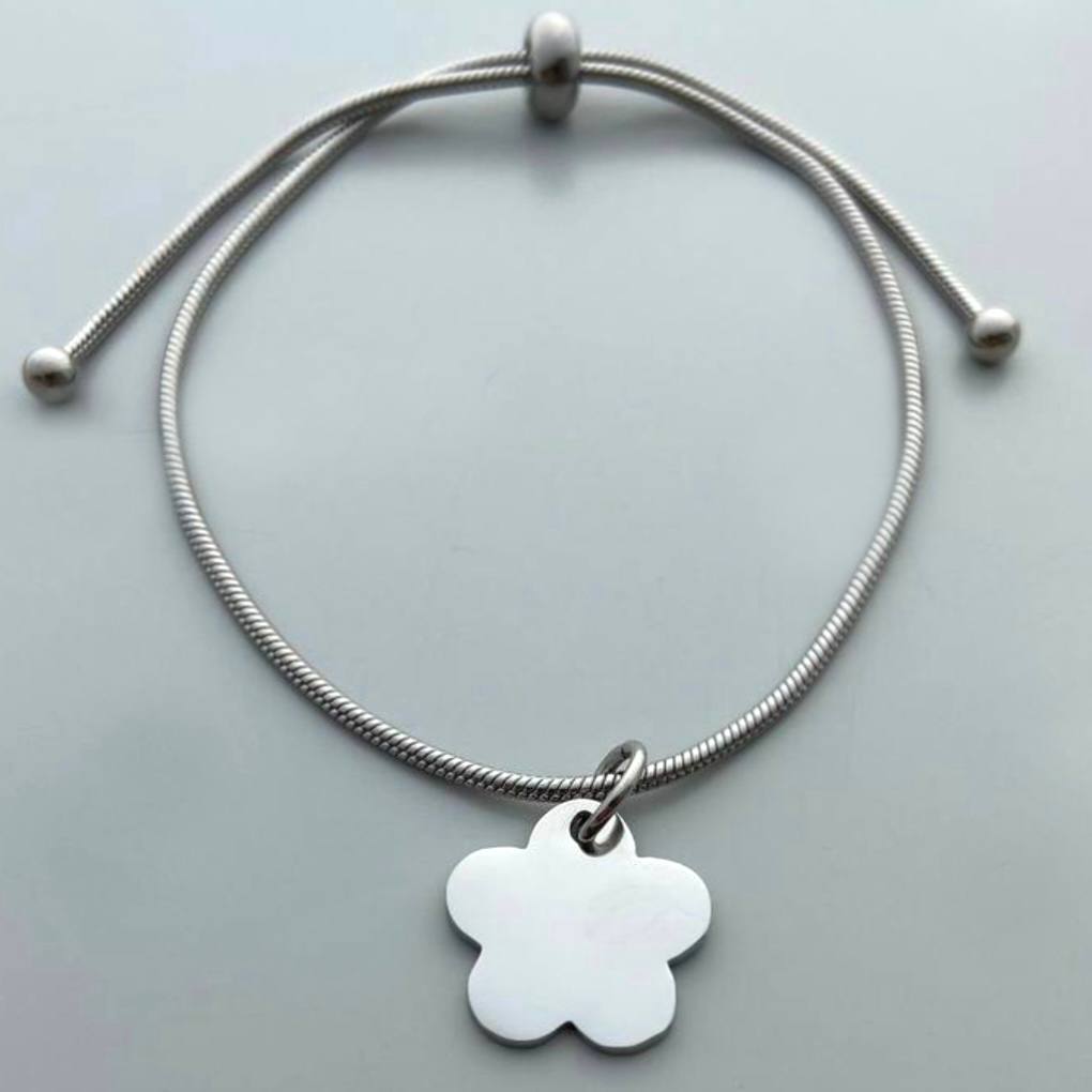 Браслет на цепочке "Цветочек"