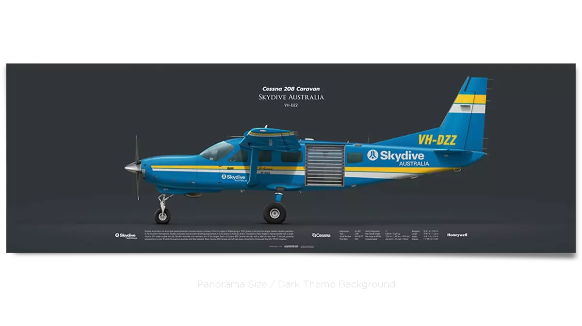 Skydive Australia Cessna 208 Caravan VH-DZZ | Aviaposter