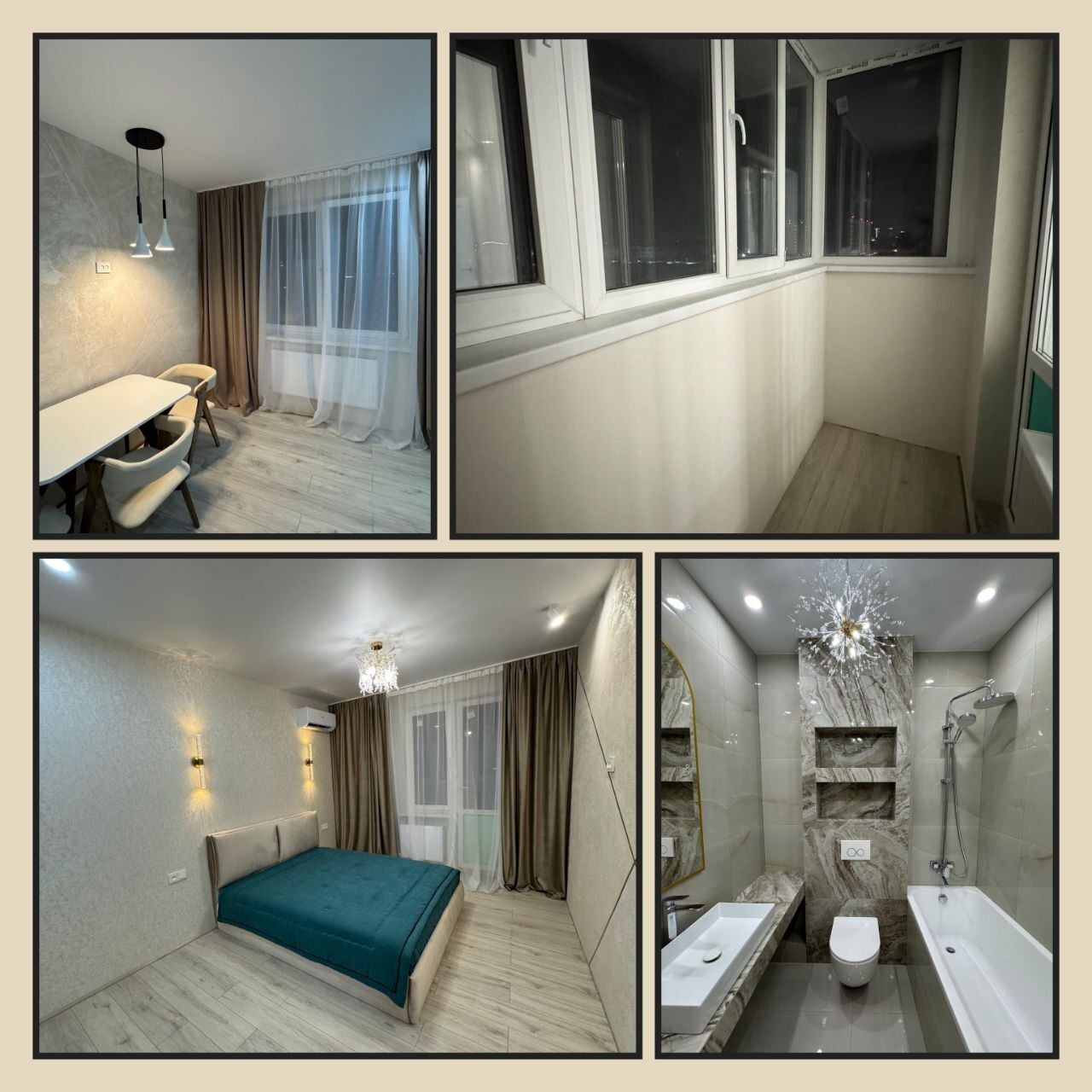 1-комнатная квартира, 35 м², ЖК Краски · П. Краснодарский
