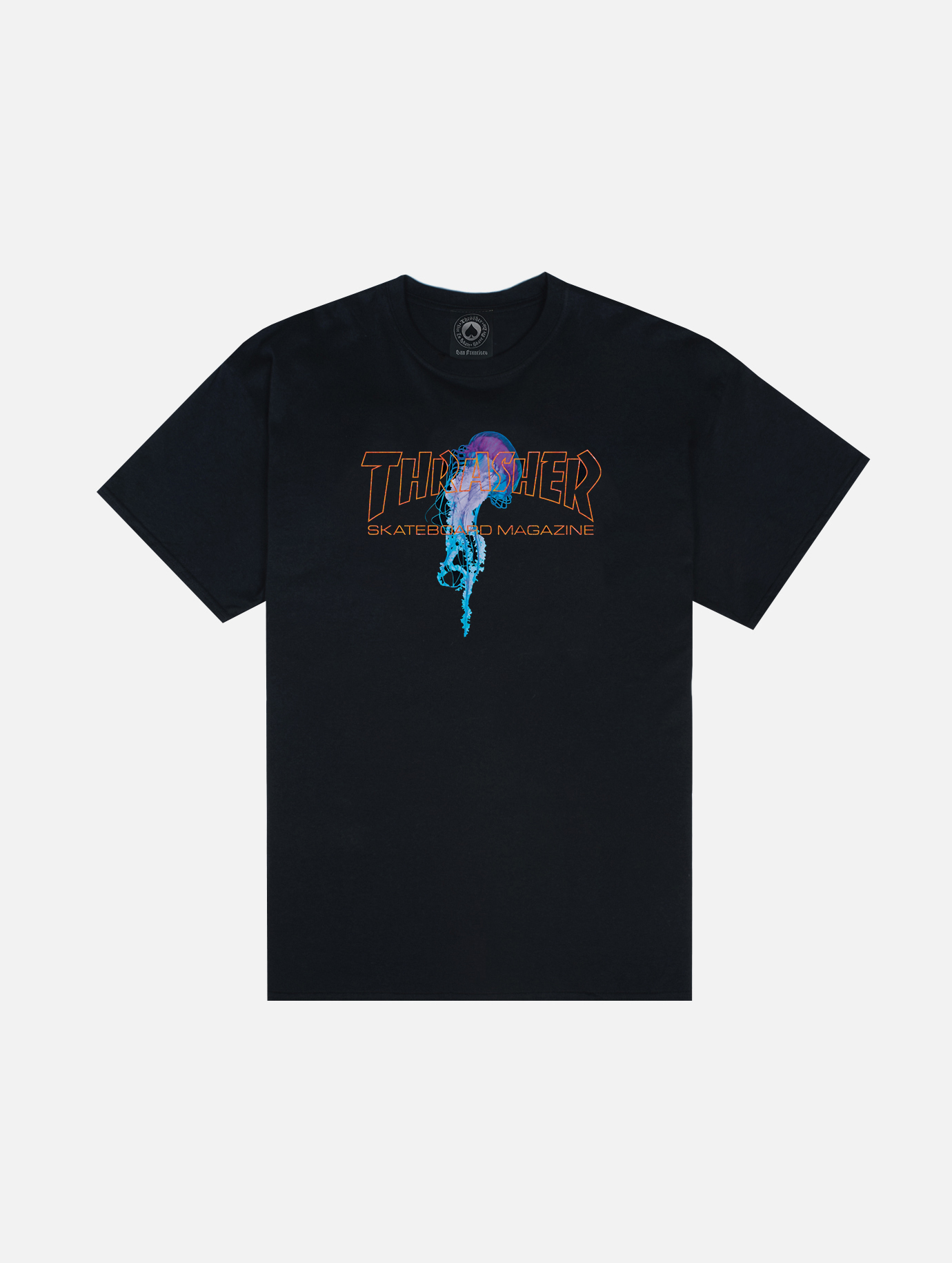 Thrasher Футболка Atlantic Drift Чёрная