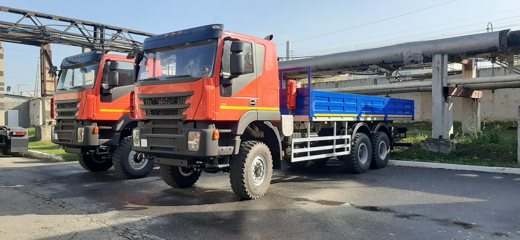 Бортовой автомобиль 6х6 AMT 632944